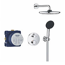 Душова система прихованого монтажу термостатична Grohe QuickFix Precision Grohtherm 34883000, фото 4