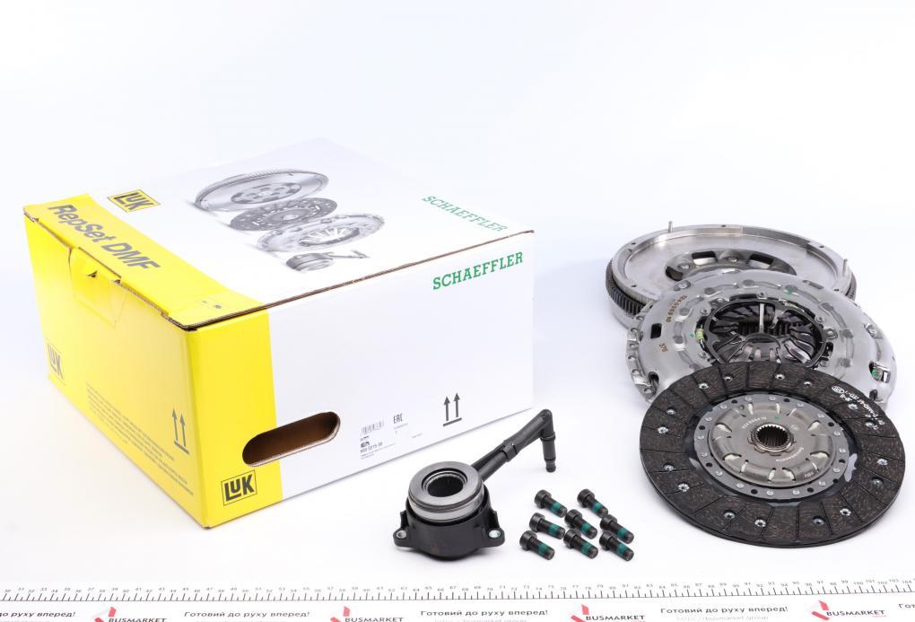 Демпфер + комплект зчеплення +вижимний VW T5/Multivan 2.5TDI 03-09, 120/128kw, BPC/AXE/BLJ 600 0215 00 UA62