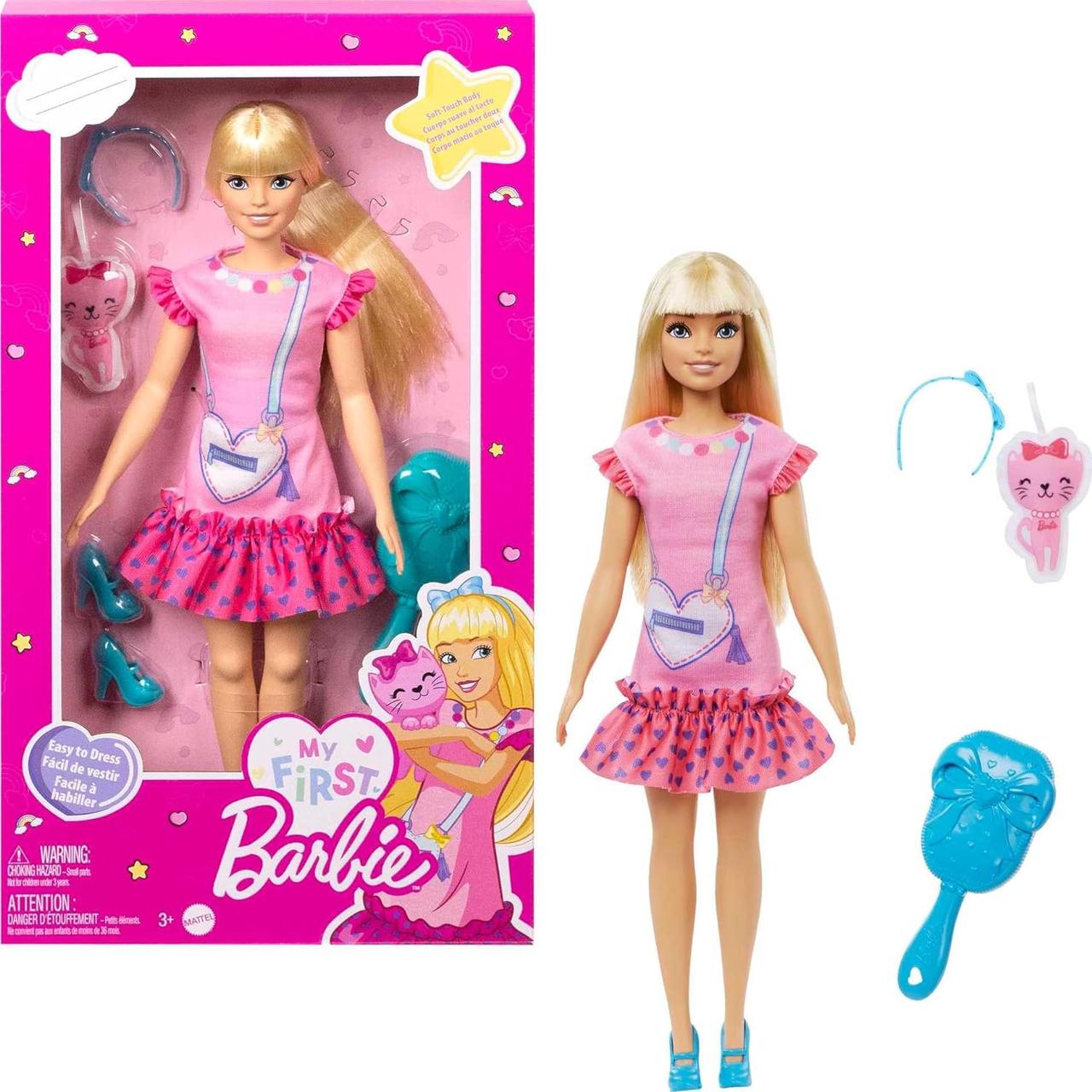 Лялька Барбі 34 см Малібу Barbie My First Barbie Preschool Doll, "Malibu"