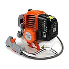 Мотокоса триммер з 2х тактним двигуном 5 кВт до 9000 об/хв Husqvarna 495 R комплектація ЕКО, фото 3