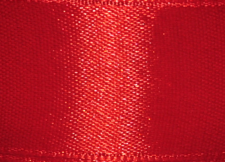 Атласна стрічка 50 мм червона 