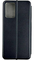 Шкіряний чохол книжка Elegant book на ZTE Blade A72 / чорний, фото 3