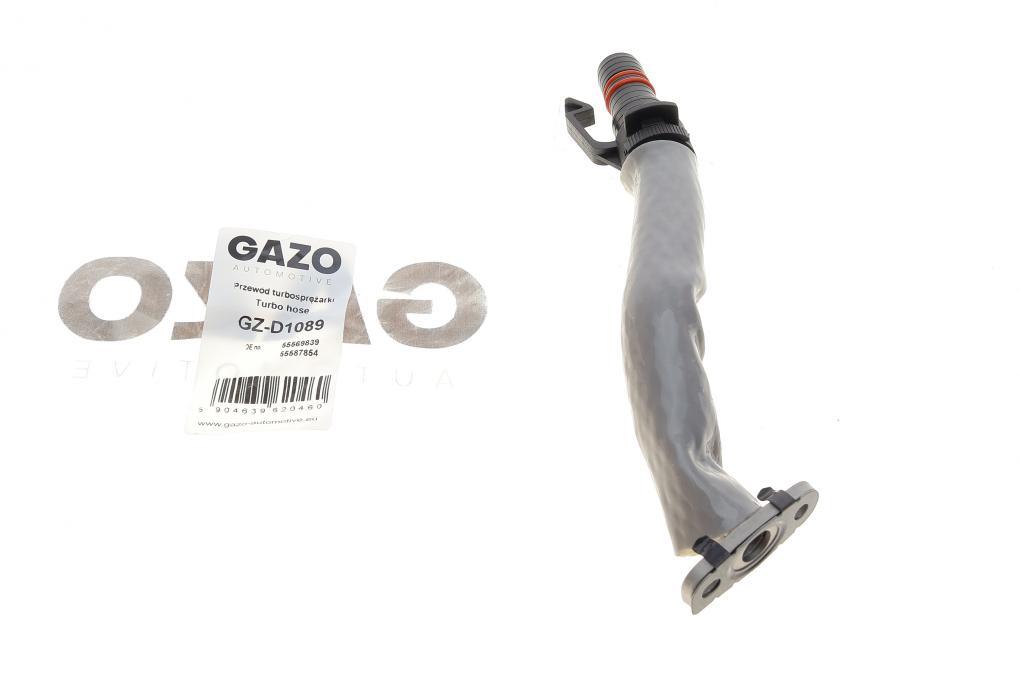 Трубка зливу оливи з турбіни Opel Astra J/Insignia/Zafira 1.4 08- GAZO GZ-D1089 UA61