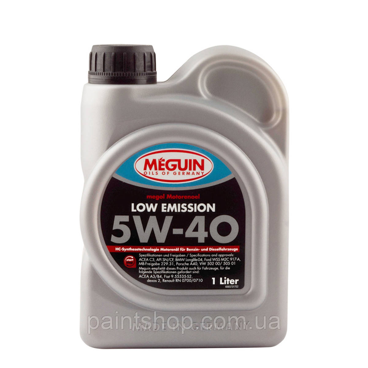 Олива моторна Meguin Low Emission SAE 5W-40 1 л
