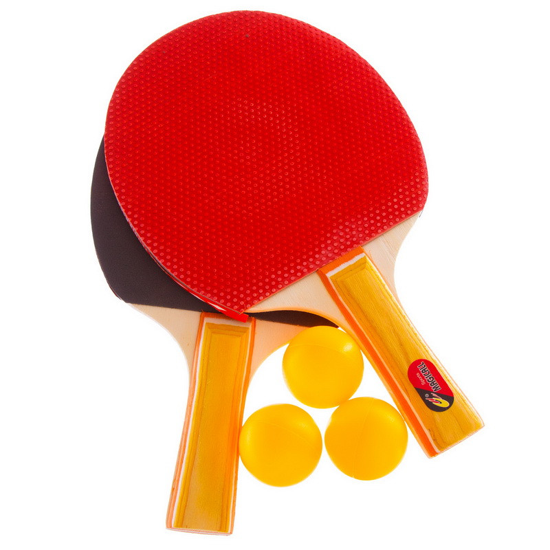 Набор для настольного тенниса пинг-понга 2 ракетки и 3 шарика: продажа .