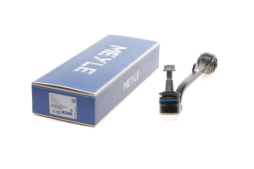 Важіль підвіски (передній/знизу/ззаду) (R) BMW X3 (E83) 2.0-3.0D 03-11 MEYLE 316 050 0016/HD UA61, фото 1