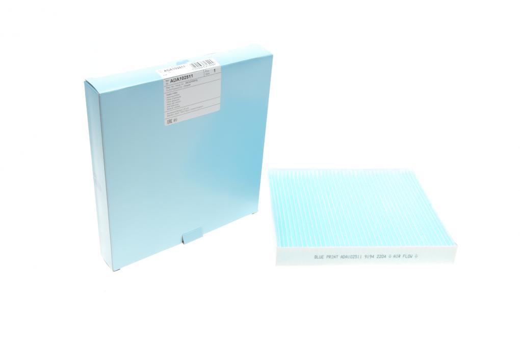 Фільтр салону Chrysler Grand Voyager 2.8CRDI/3.6 24V 07- BLUE PRINT ADA102511 UA62, фото 1