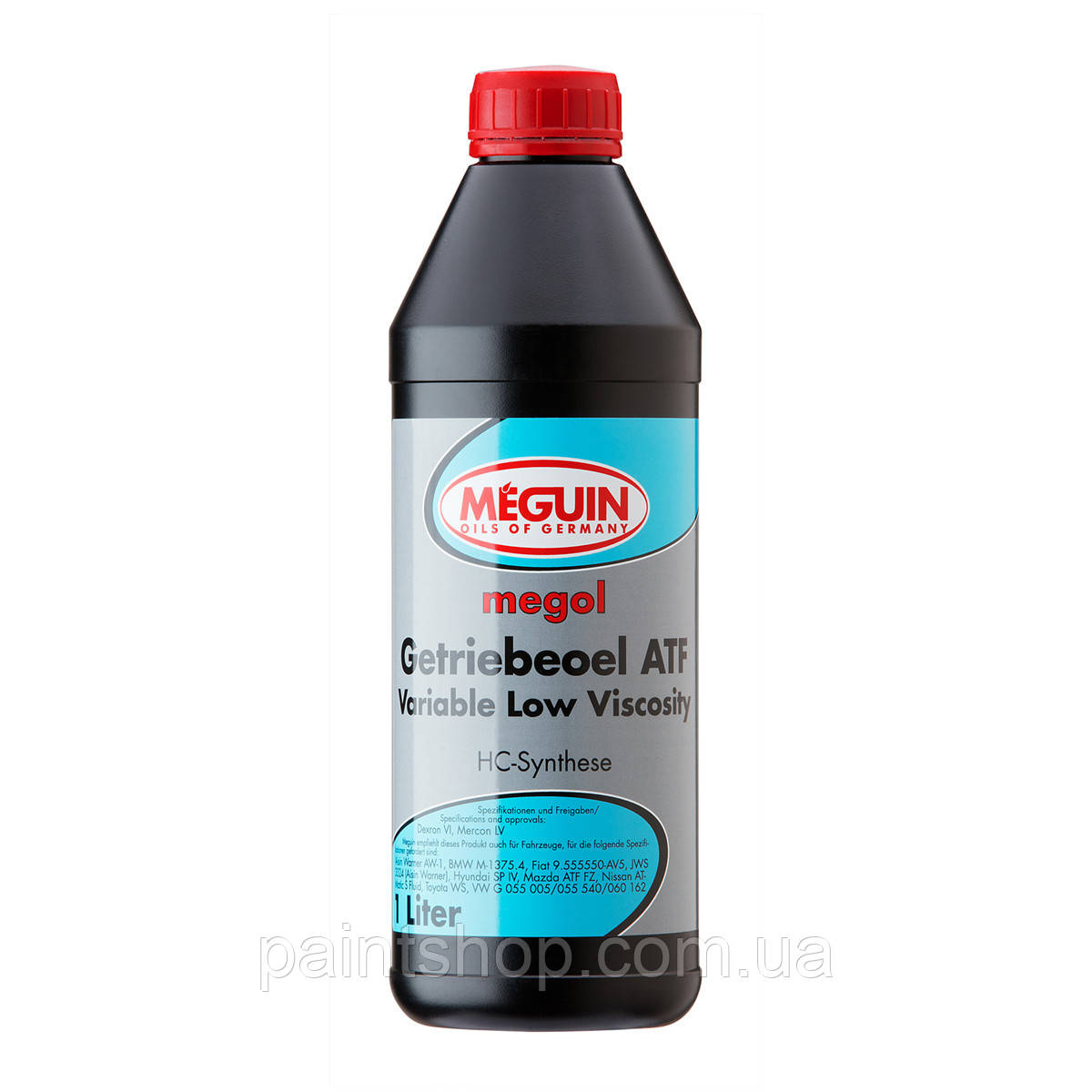 Олива трансмісійна Meguin ATF Variable Low Viscosity Коричнева 1 л, фото 1