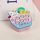 Дитяча іграшка-брелок Pop It No1 котик, фото 2