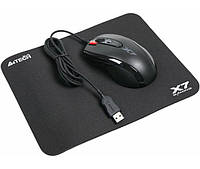 Комплект A4 Tech X-7120: Миша X-710BK USB + килим X7-200MP