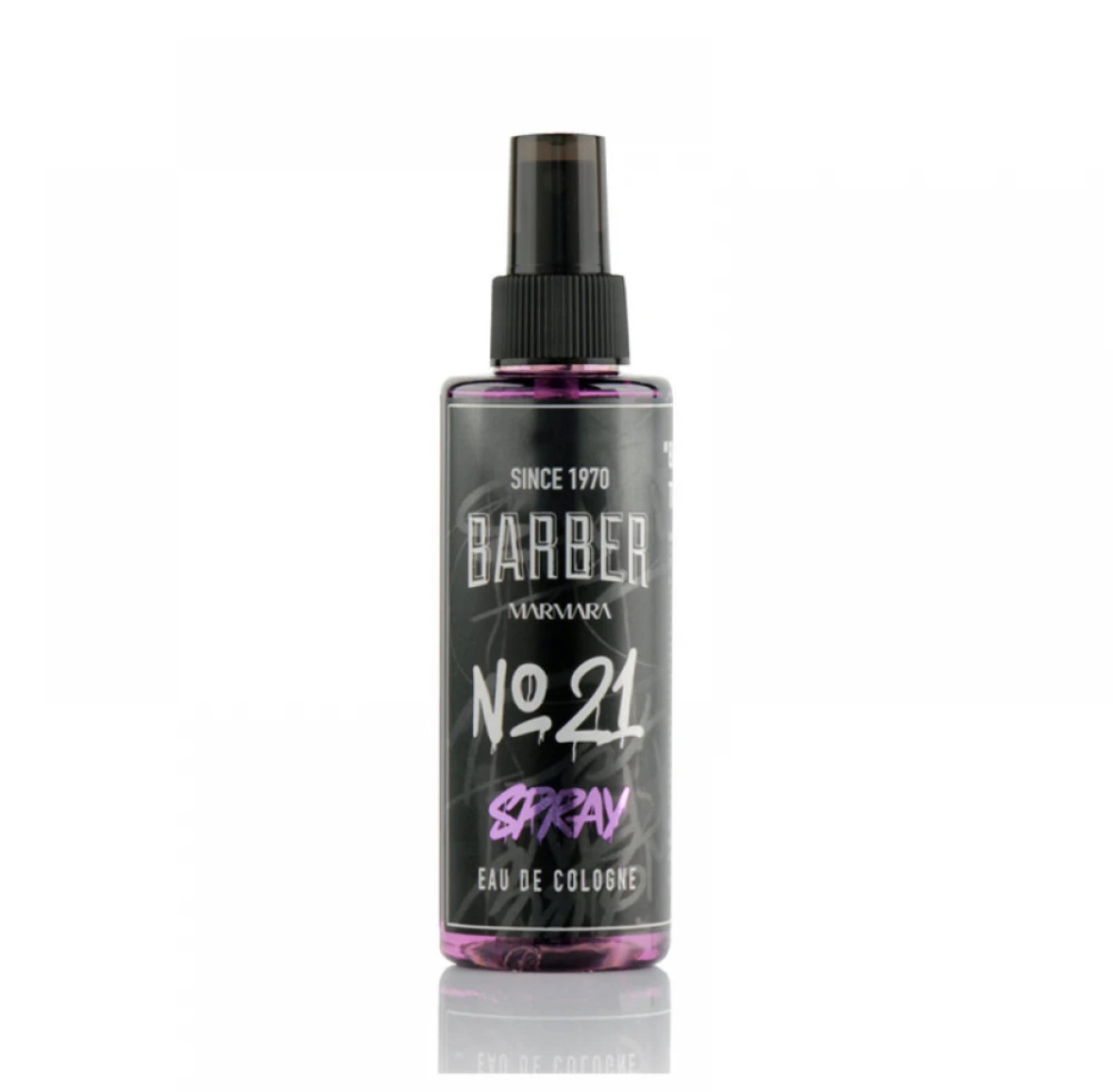 Одеколон Marmara Eau De Cologne Barber №21, 150 мл, пластик з розпилювачем