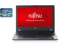 Ноутбук Fujitsu LifeBook U758 / 15.6" (1366x768) TN / Intel Core i5-8350U (4 (8) ядра по 1.7 - 3.6 GHz) / 8 GB