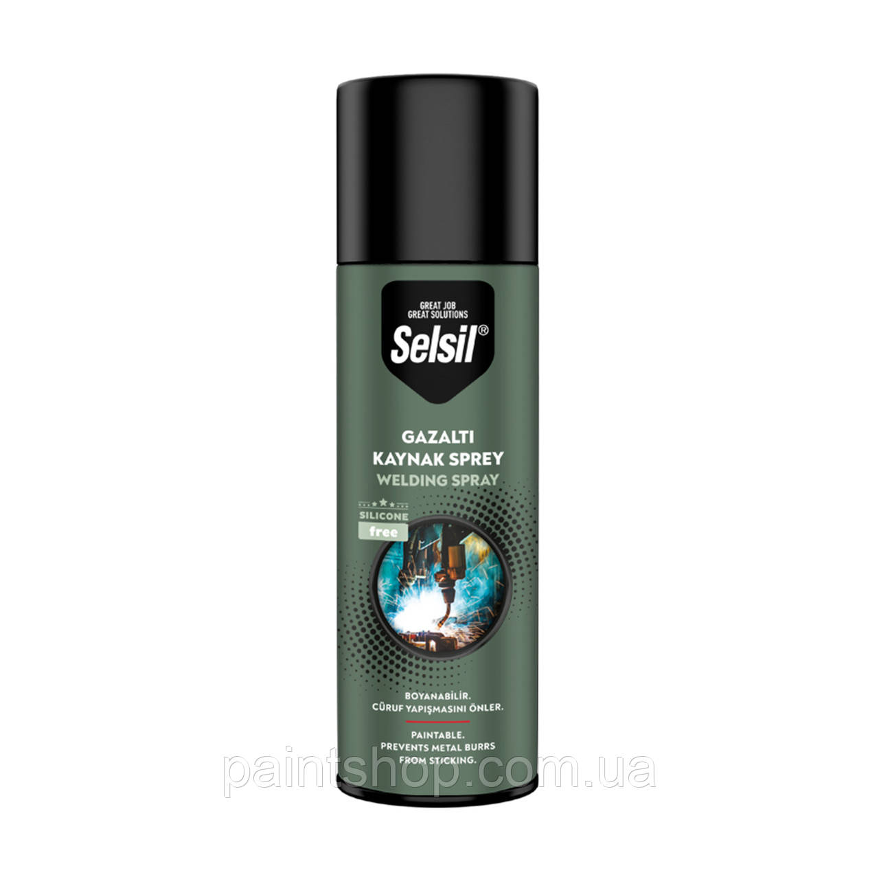 Мастило для зварювання без силікону Selsil Welding Spray 400 мл, фото 1