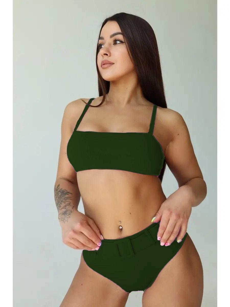 Купальник раздельный Z.Five Райана 86284 темнозеленый(В НАЛИЧИИ ТОЛЬКО 42  48 50 УКР р-ры)