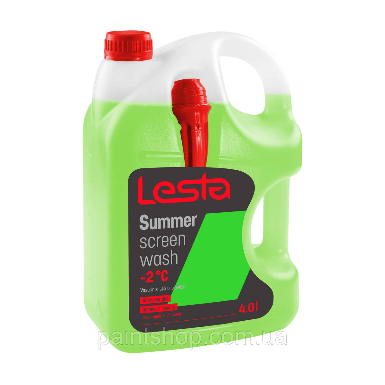 Омивач скла всесезонний Lesta Summer Screen Wash -2 °С  4 л, фото 1