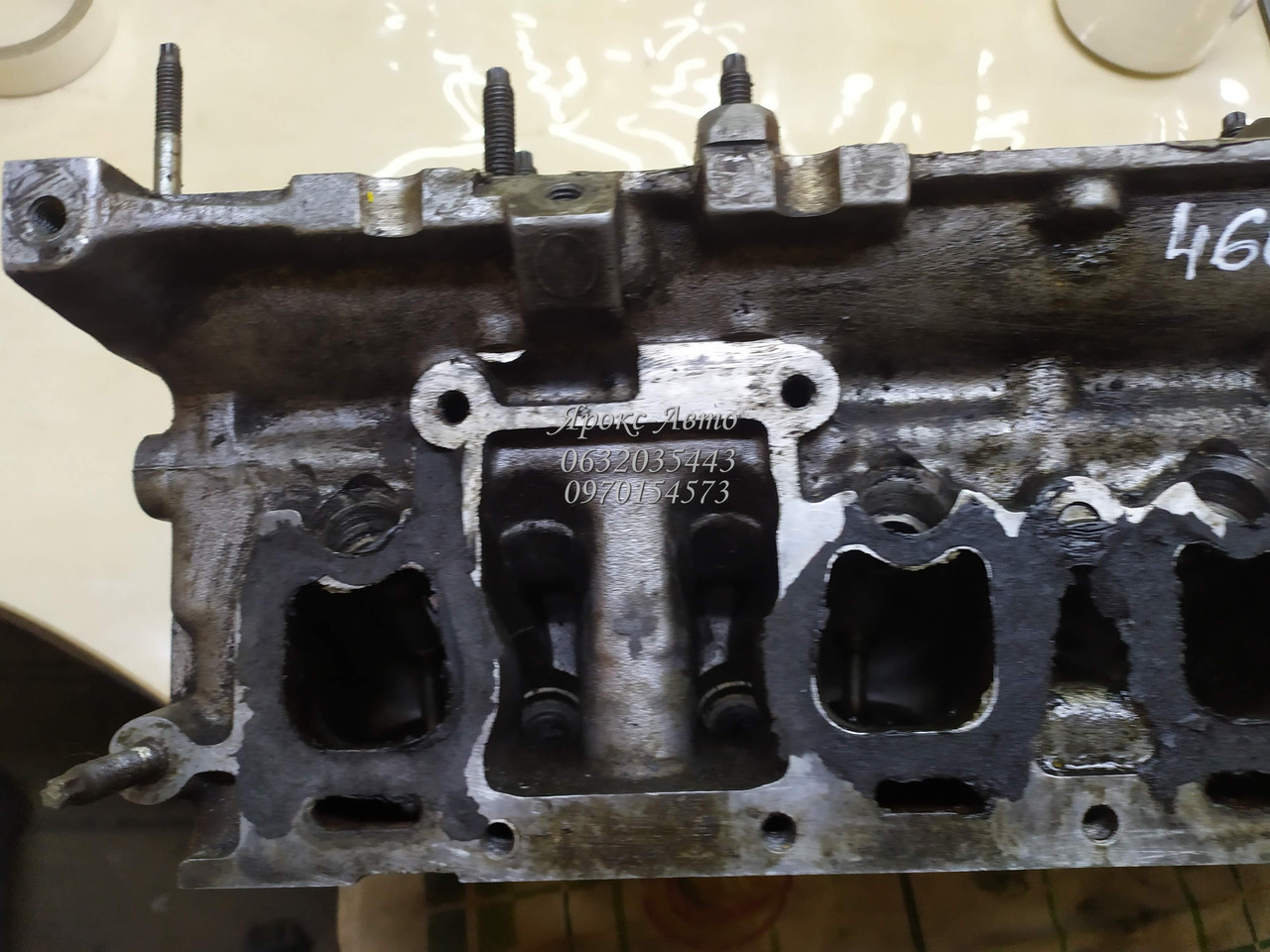 Головка блока циліндрів (ГБЦ) Ford Sierra (1982-1993), Scorpio (1985-1994) 2.0 бензин DOHC 000046067, фото 1