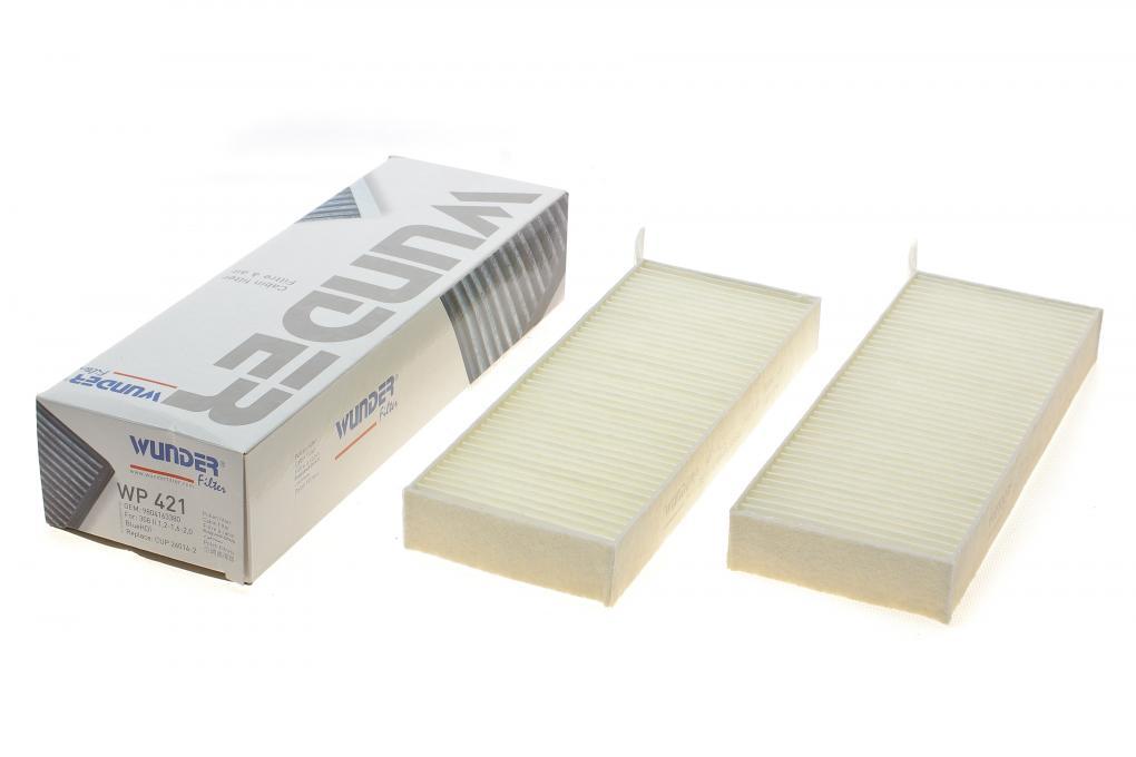 Фільтр салону Peugeot 308 13- WUNDER FILTER WP 421 UA62, фото 1
