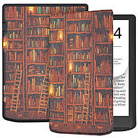 Чехол для Pocketbook Inkpad Color 2 743C, Inkpad 4 743G Galeo TPU Print Library