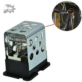 Astra G Регулятор оборотів пічки резистор Opel 90559834 1845796