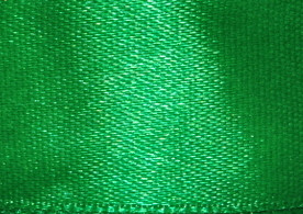Атласна стрічка 50 мм зелена 
