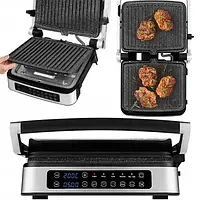 Настольный гриль Zeeegma GRILL CHEF Электрический гриль для дома 2100W Большой электрический гриль (Гриль)