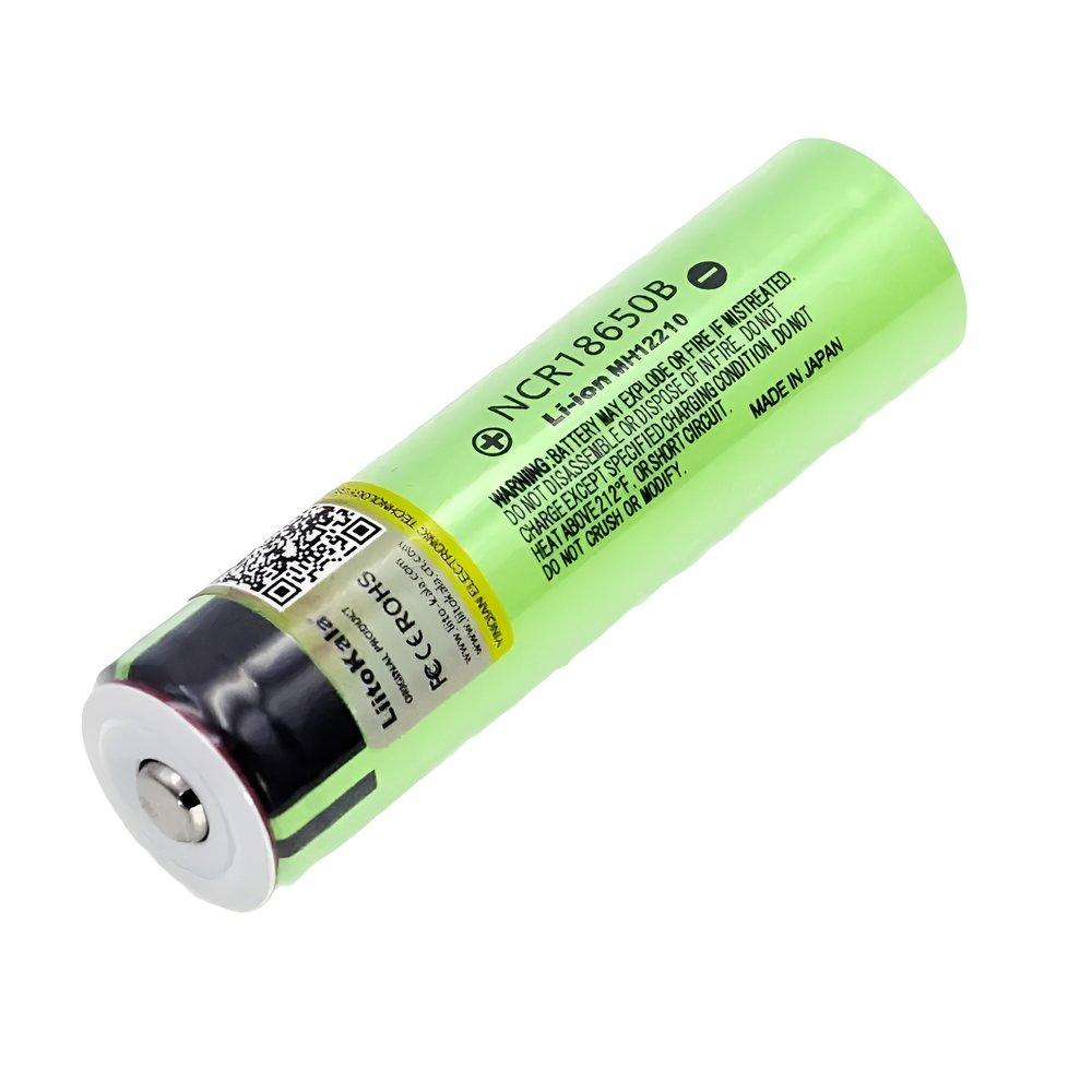 Аккумуляторы "18650 Liitokala 3.7V Li-ion 3400 mAh" с выпуклым контактом "плюс" для павербанков, фонарей - фото 3 - id-p2051094929
