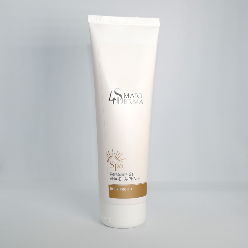 Smart4Derma Keratoline gel AHA-BHA-PHA++ Кератолітичний мультикислотний гель для тіла 240 мл, фото 1