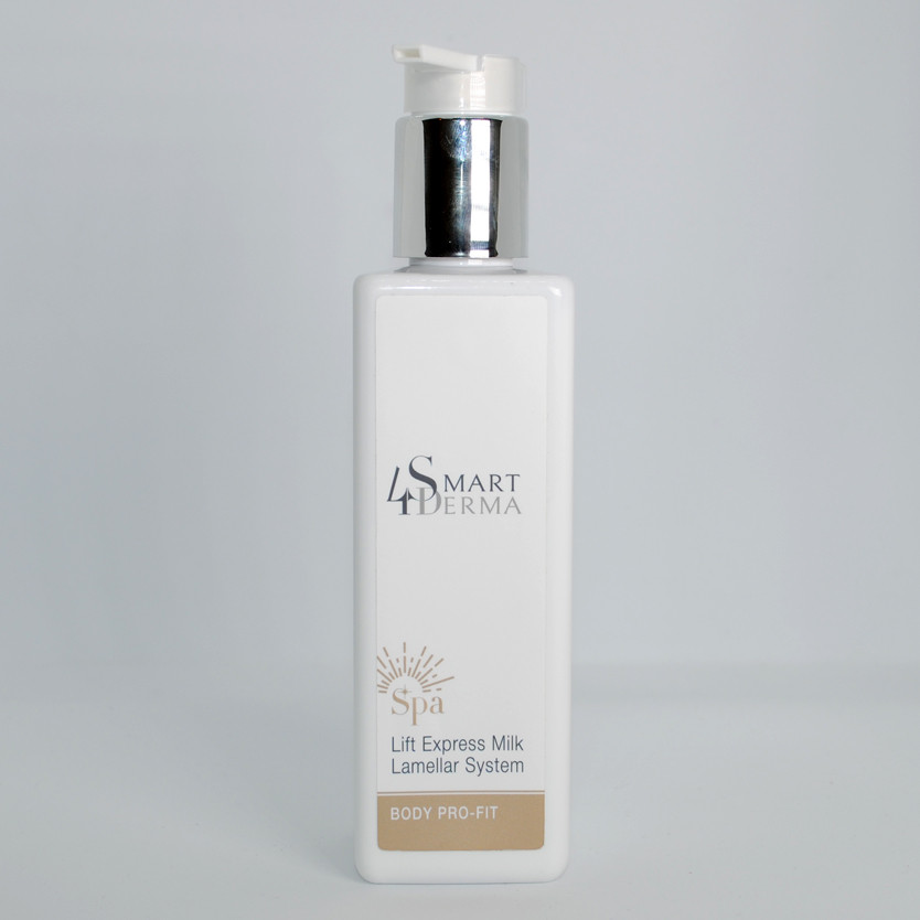 Smart4Derma Lift Express Milk Lamellar System Ламелярне модулювальне молочко для тіла 200 мл, фото 1