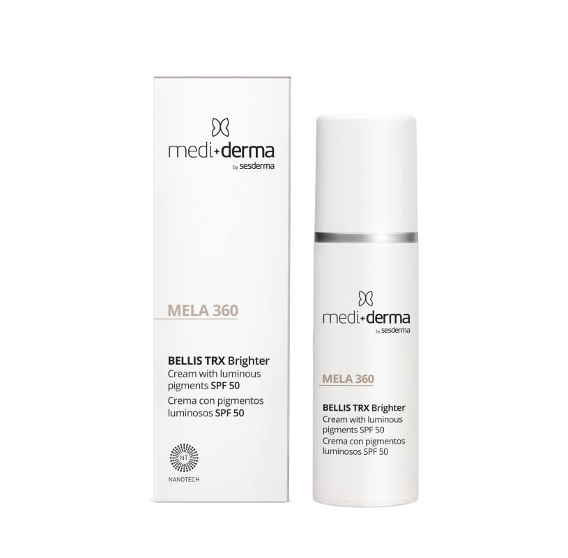 Депігментуючий крем для обличчя з SPF 50 Medi+derma Mela 360 Facial Cream SPF 50 30 мл