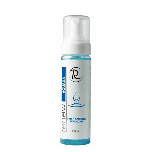 Renew освіжаюча пінка з ефектом заспокоєння AQUALIA Fresh Calming Skin Foam 220 мл, фото 1