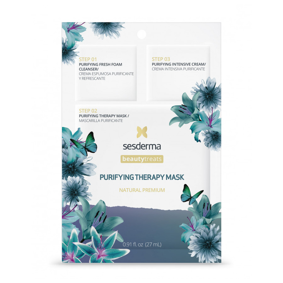 Маска очисна для обличчя Sesderma Purifying strapy mask 27 мл