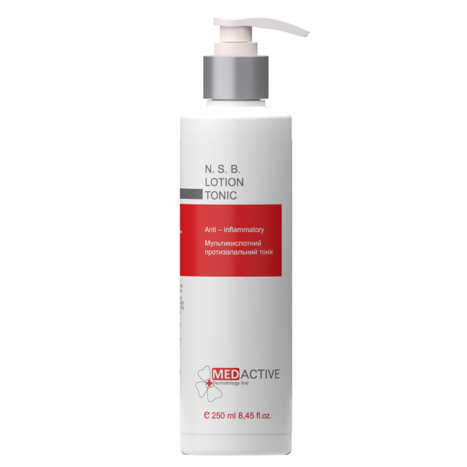 Мультикислотний протизапальний тонік Medactive N.S.B. LOTION TONIC anti — inflammatory,250 мл, фото 1