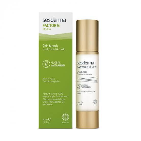Сесдерма Factor G Renew Крем омолоджуючий для овала обличчя та шиї SesDerma Factor G Renew Chin & Neck, 50 мл, фото 1