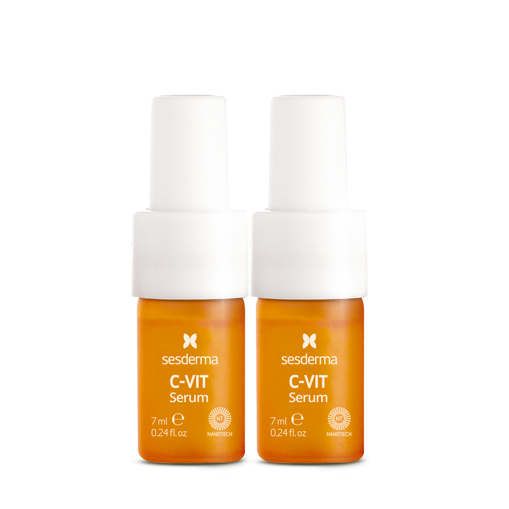 Сесдерма C-Vit Двофазна сироватка з вітаміном C для сяяння та зволоження SesDerma C-Vit Radiance Serum 5 x 7 мл