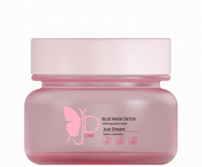 Маска себорегулююча з блакитною глиною Medactive JD Line BLUE DETOX MASK, 50 мл, фото 1