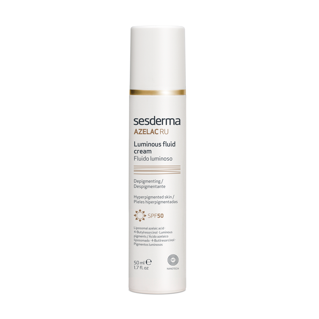 Сесдерма Azelac Ru  Флюїд для сяяння шкіри SesDerma Azelac Ru  SPF 50 Luminous Fluid, 50 мл, фото 1