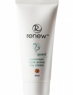 Renew Крем денний зволожуючий потрійної дії для проблемної шкіри SPF 15 TRIPLE ACTIVE DAY CREAM 50 мл, фото 1