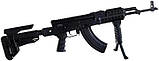 Ручка пістолетна DLG-Tactical на AK 47/74 (DLG-098) (прогумована, з відсіком для батарейок), фото 6