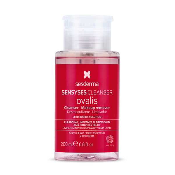 Сесдерма Sensyses Лосьйон ліпосомальний для шкіри, схильної до почервоніння та лущення Sesderma Sensyses Cleanser Ovalis, 200 мл, фото 1