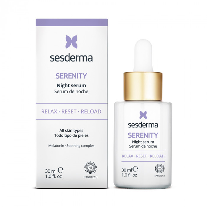 Сесдерма Serenity Сироватка нічна ліпосомальна SesDerma Serenity Liposomal Serum, 30 мл