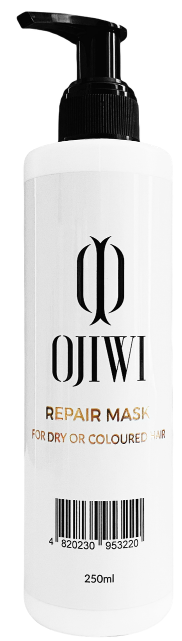 Відновлювальна маска для волосся  "OJIWI REPAIR MASK FOR DRY OR COLOURED HAIR", 250 мл, фото 1