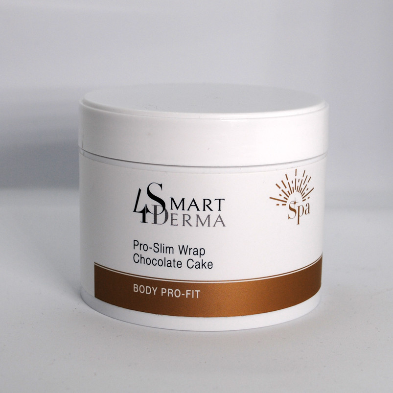 Smart4Derma Pro-Slim Wrap Chocolate Cake Контурне обгортання Шоколадний десерт 300 мл, фото 1
