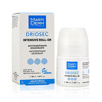 Мартідерм Кульковий антиперспірант-дезодорант Інтесів  MartiDerm Driosec Intensive Roll-On, 50 мл