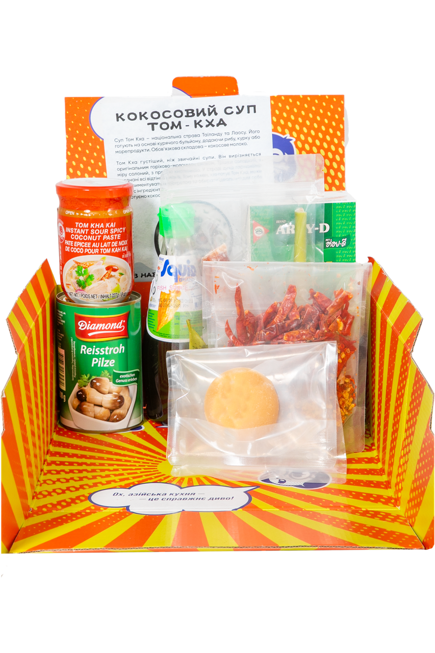 Набір Суп Том Кха від ASIA FOODS (на 8 порцій)