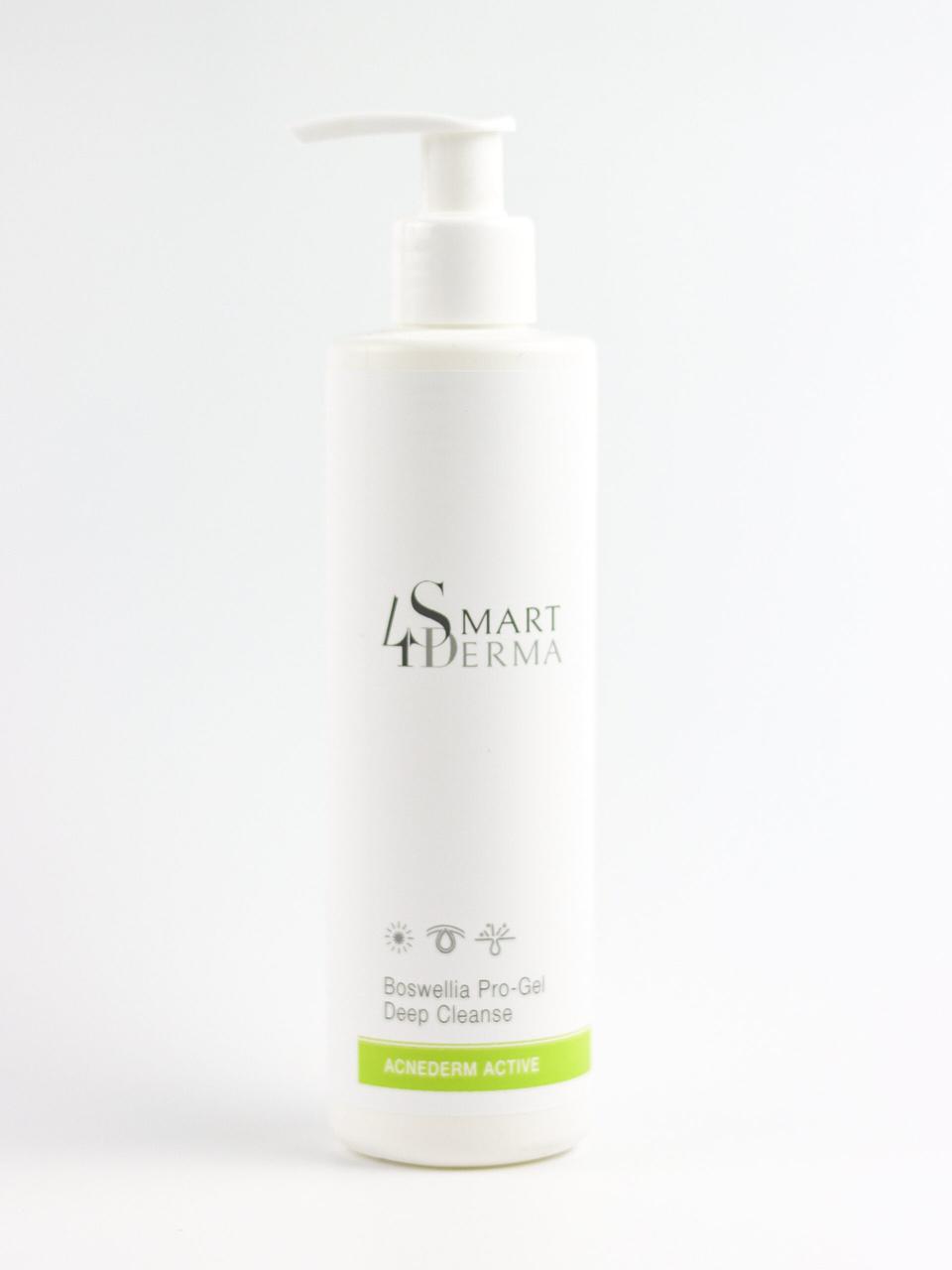 Smart4Derma Acne Derm Activе Інтенсивний очищаючий гель з босфелією, 250 мл, фото 1