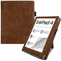 Чохол Galeo Vertical Leather Stand для Pocketbook 743G Inkpad 4, 743C Inkpad Color 2 Brown