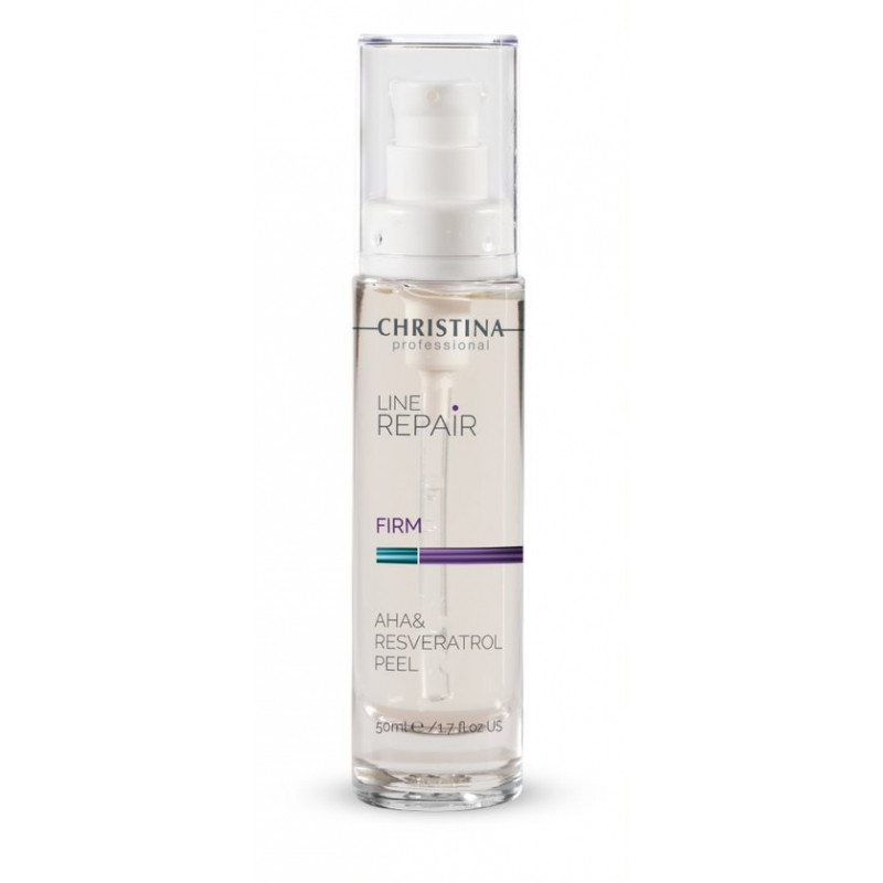 Пілінг з AHA-кислотами та ресвератролом Christina Line Repair Firm AHA & Resveratrol Peel 50 мл