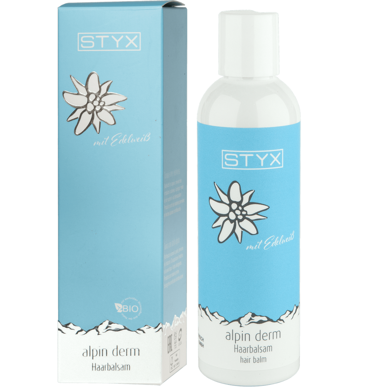 Бальзам для волосся з едельвейсом Styx ALPIN DERM 200 мл, фото 1