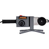 Паяльник для пайки термопластикових труб P= 800/1500 Вт (макс. t= 0-300°C) Sthor 78910, фото 2