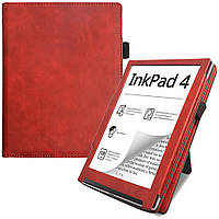 Чехол Galeo Vertical Leather Stand для Pocketbook 743G Inkpad 4, 743C Inkpad Color 2 Red